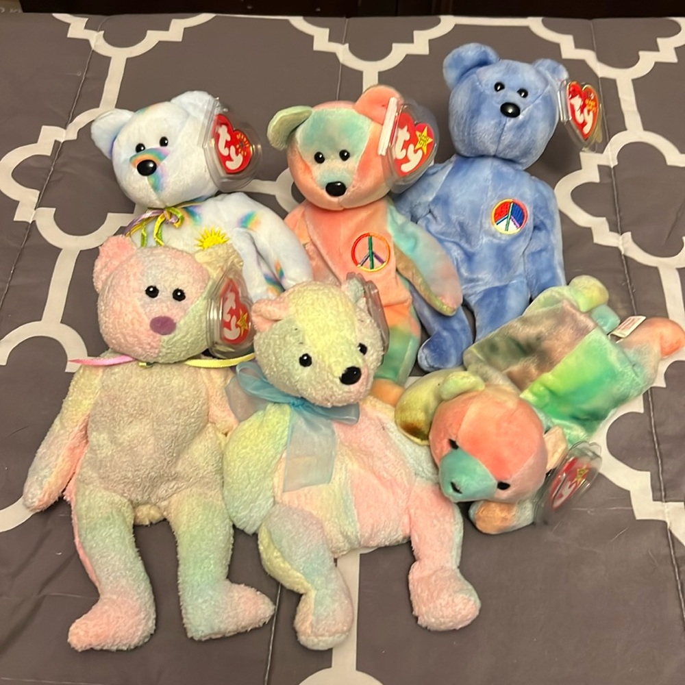 Peace Beanie Baby Bundle